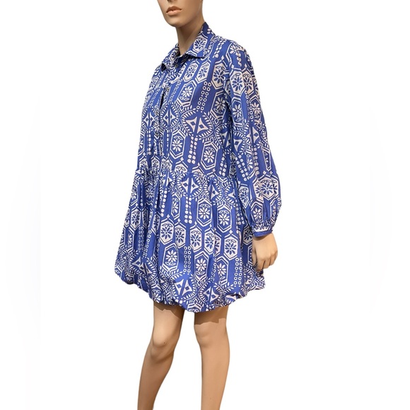 Anthropologie Maeve Paper Crown Mini Dress Sz XS Preowned in excellent condition - Picture 8 of 11